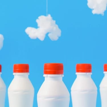 milk bottles mobile